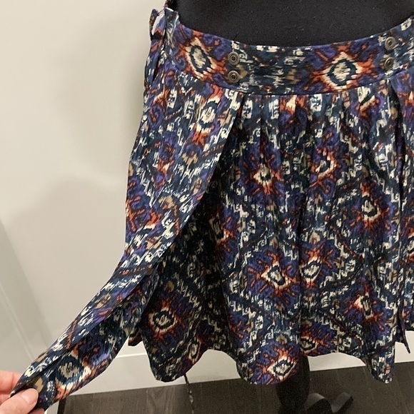 Sparkle & Fade Mini Stretch Pleated Skirt Large - Picture 5 of 11